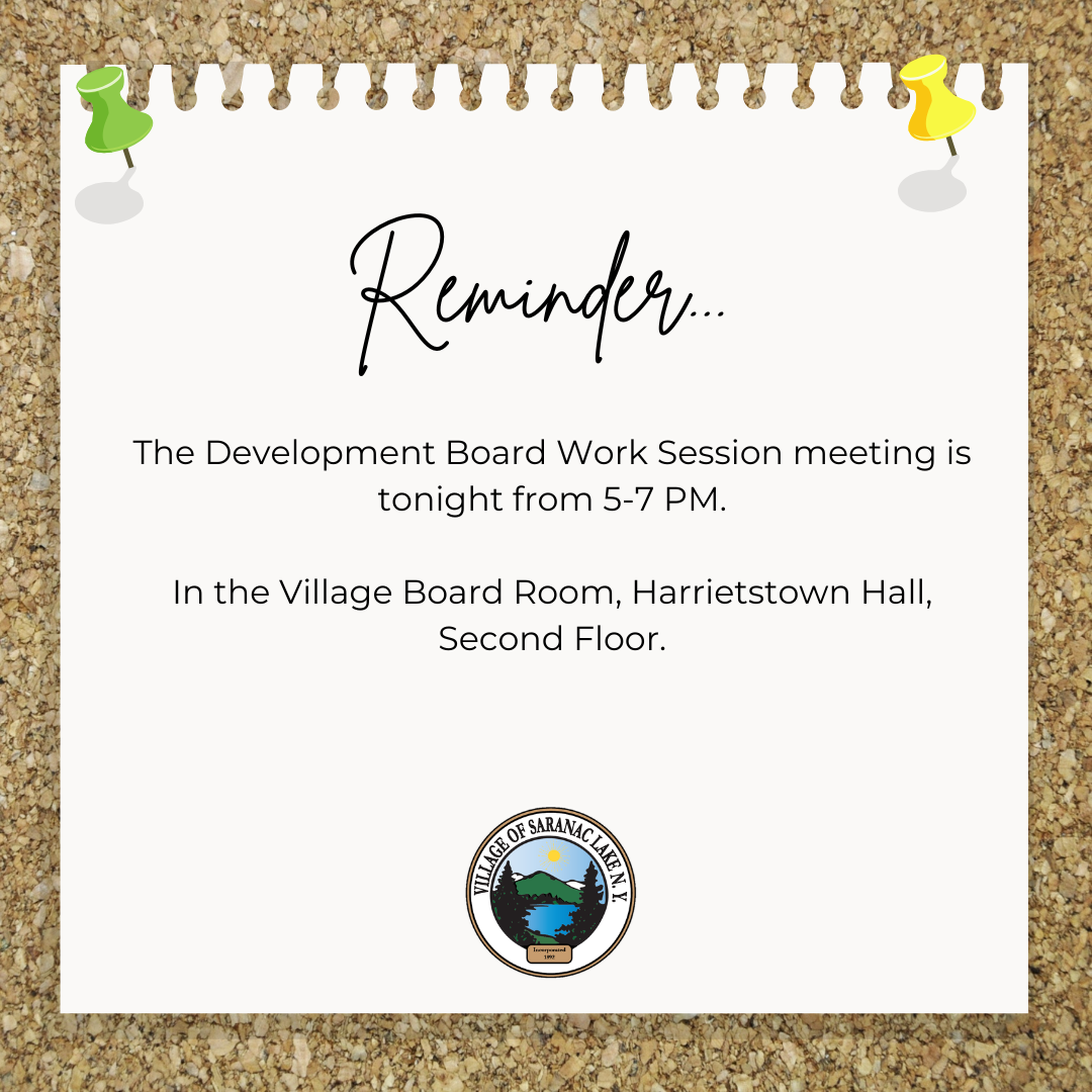 Development Board Work Session